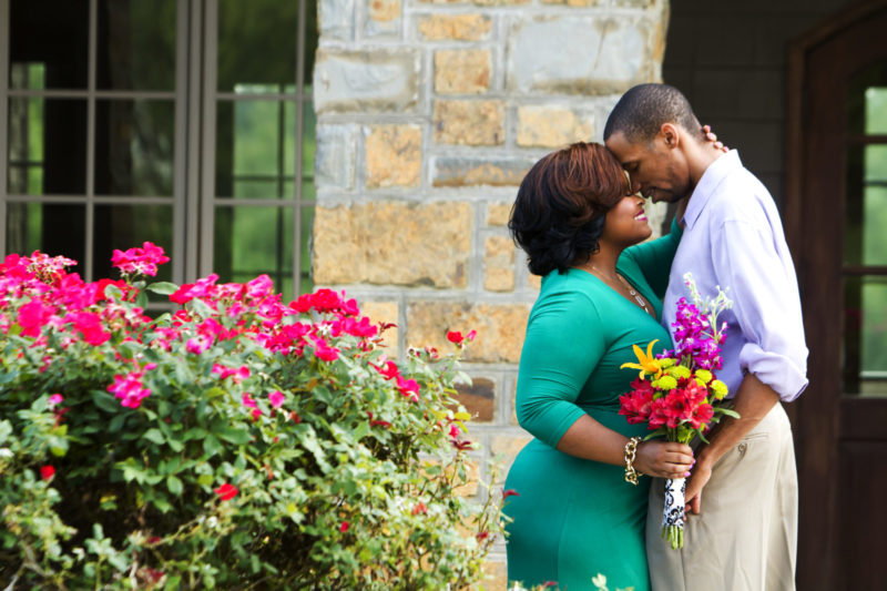 A Bright and Bubbly Charlotte Engagement