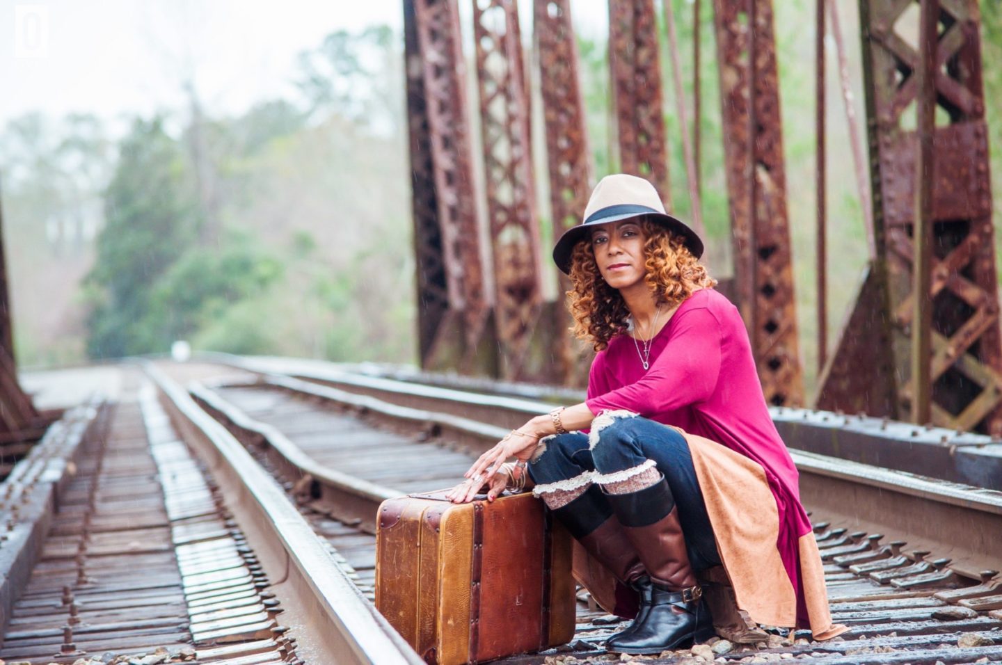 Chic Hattiesburg Mother's Railroad Shoot 2