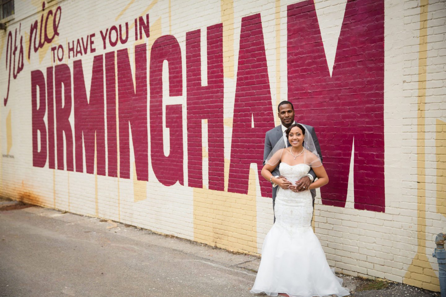 Southern Couple Ties the Knot in Birmingham 12