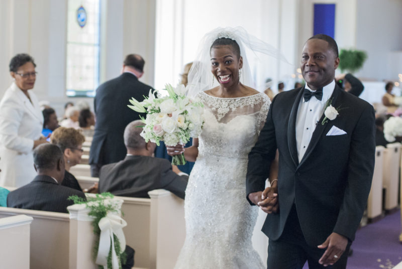 Augusta, GA Love Story Trimmed in Gold