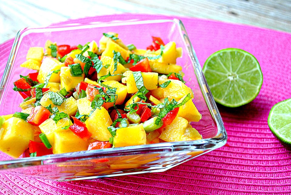 Minty Mango Salsa