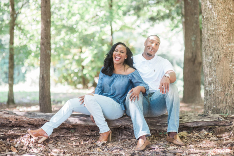 Hattiesburg, MS Engagement Outdoor Photo Session