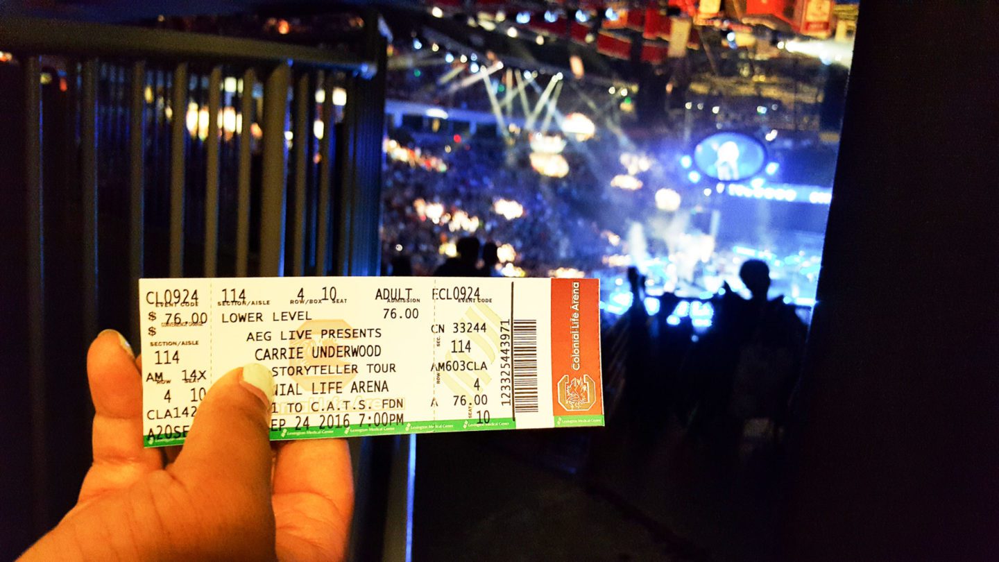 3 Things We Loved About the Carrie Underwood Concert Powered by #AmexAccess 1