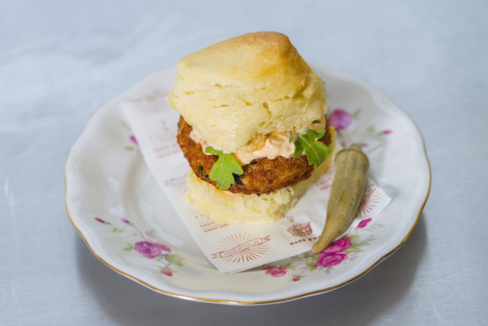 Restaurant to Home: Callie’s Hot Little Biscuit Crab Cake Biscuit