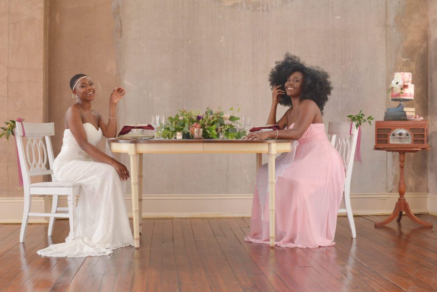 Pink and Green Inspired Dinner Party in Gainesville, GA