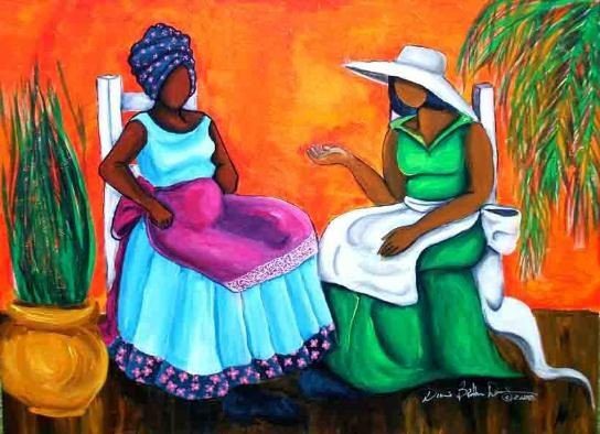 16 Images of Black Sisterhood Through Gullah Art