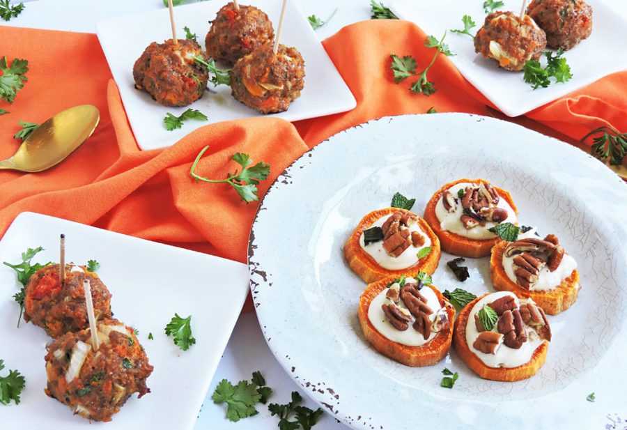 Healthy Sweet Potato Appetizers for the Holidays 
