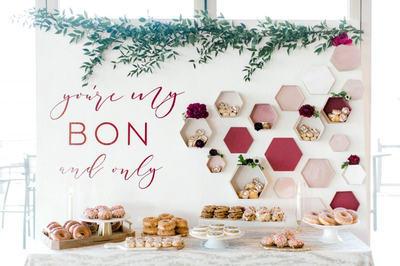 Spring Wedding Inspiration: How to Host a Dessert Bar with Cinnabon