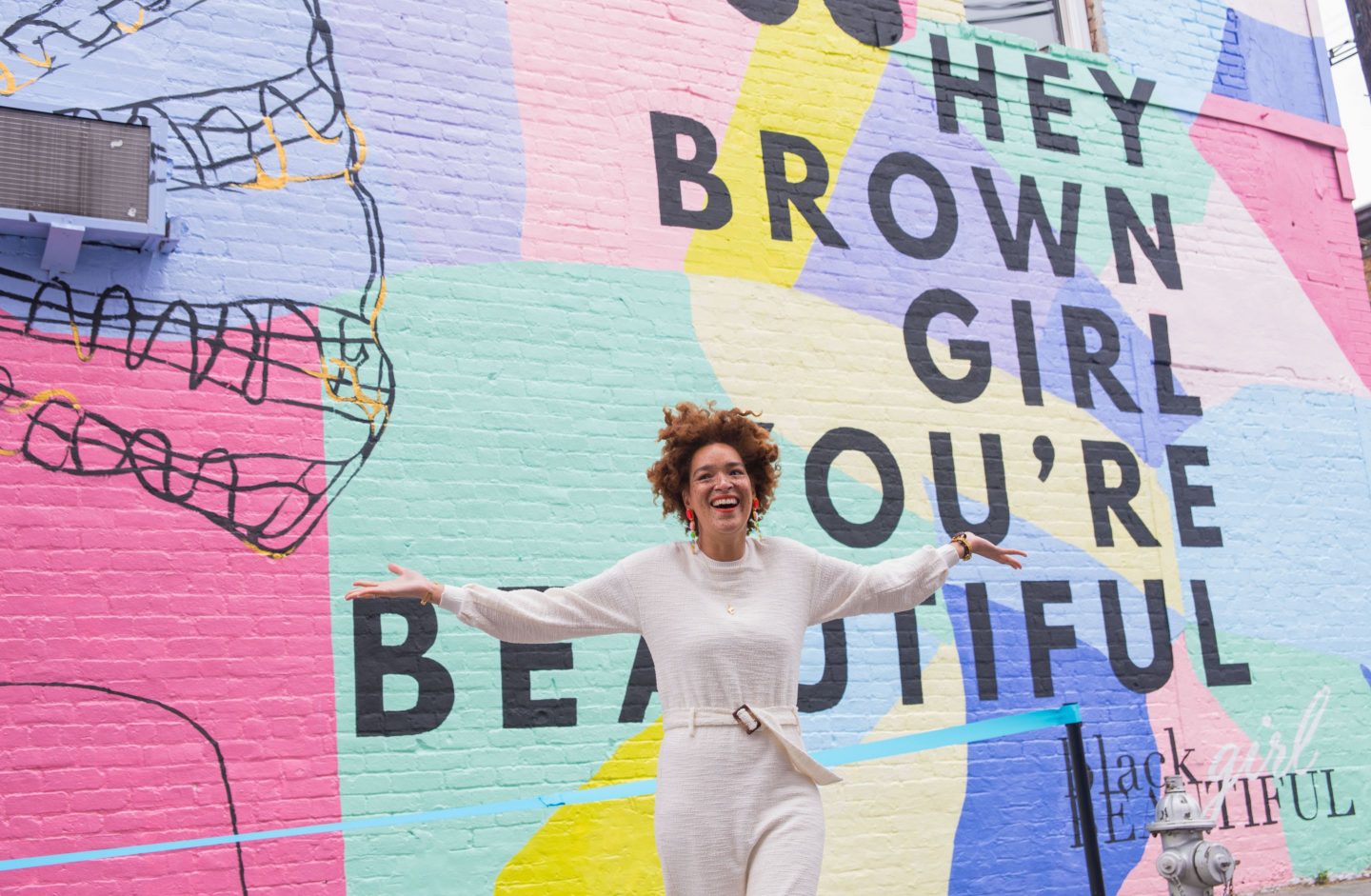 Artist Celebrates Black Girl Magic Through Mural and Shares Her Favorite Black Women Owned Spots in ATL