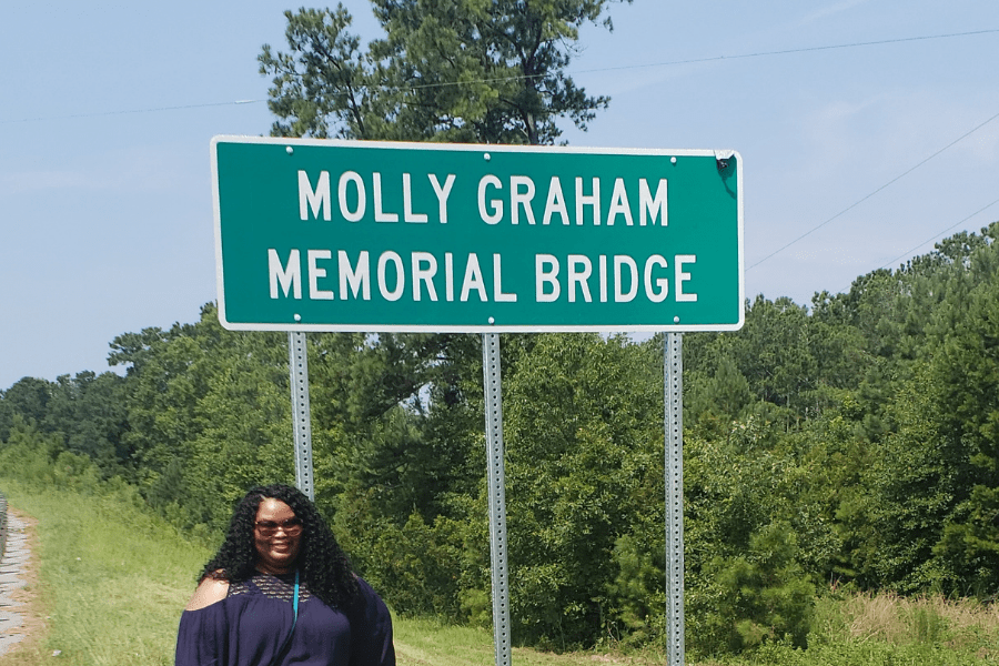 South Carolina Bridge Dedicated to Molly Graham, African American Naturopathic Herb Doctor