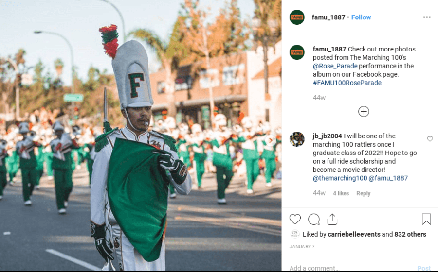 HBCU Heritage: FAMU Alum Digitizes Decades of Marching “100” Performances - A crowd of people in a street - Saint Patrick
