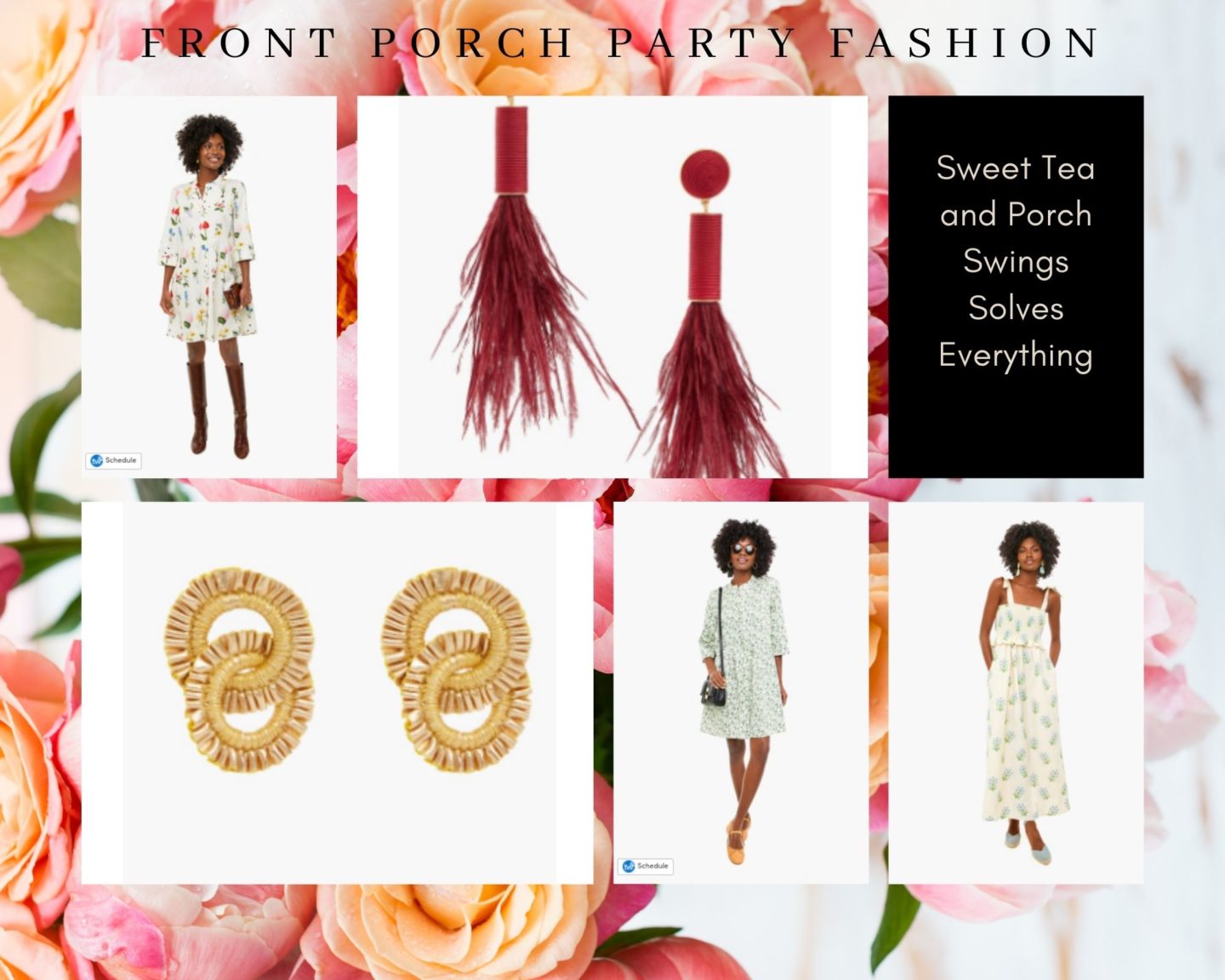 How to Dress for a Front Porch Party