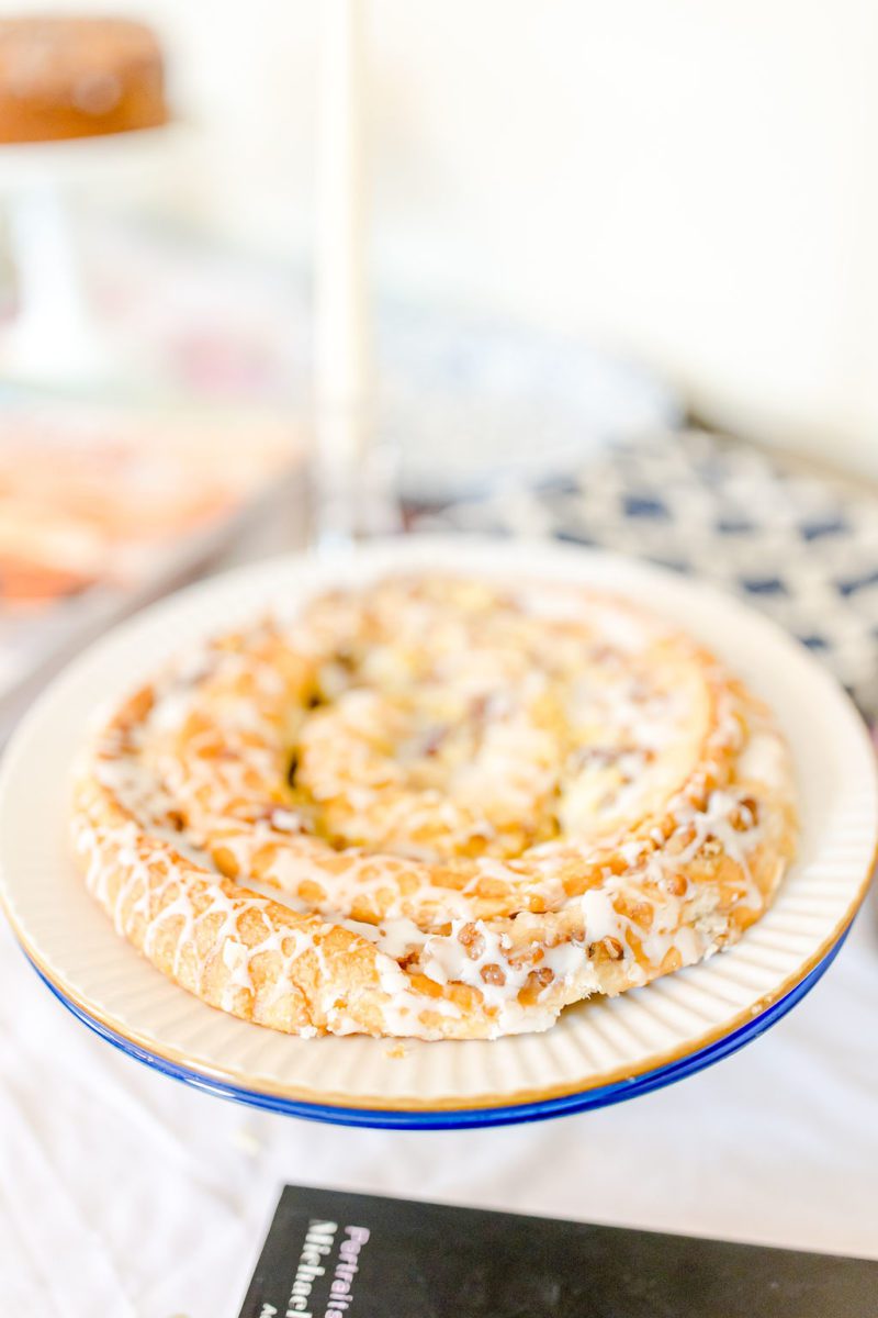 Pecan Cake Roll -  Gullah Easter Desserts
