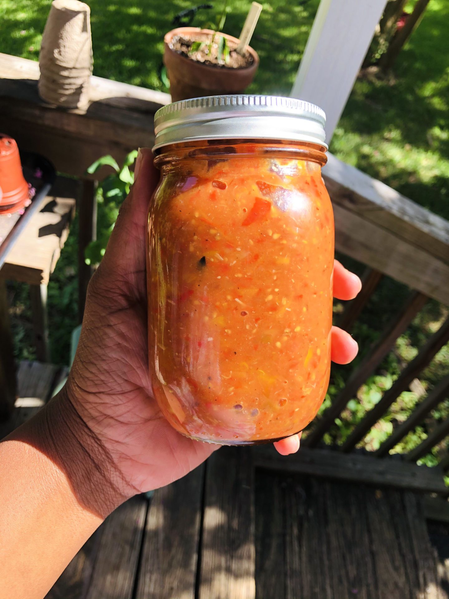 Garden to Table Fire Roasted Salsa