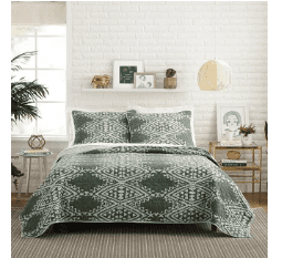 BLACK OWNED:3pc Aisha Quilt Set – Jungalow by Justina Blakeney