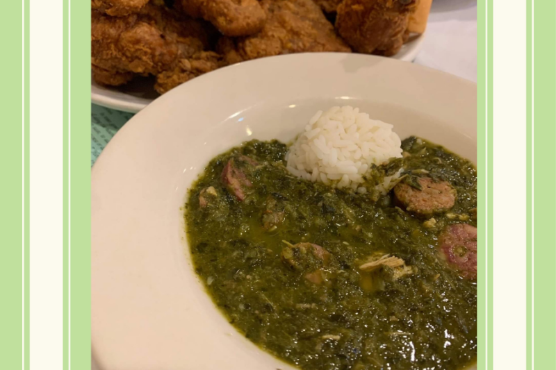 Creole Easter Heritage: Green Gumbo Z'Herbes on Holy Thursday at Dooky Chase's Restaurant