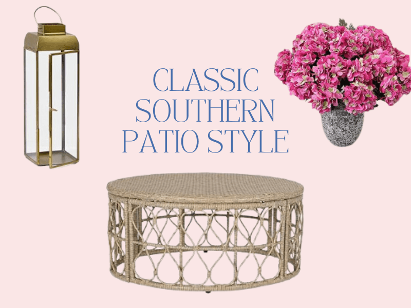 Tips for Decorating a Classic Southern Patio