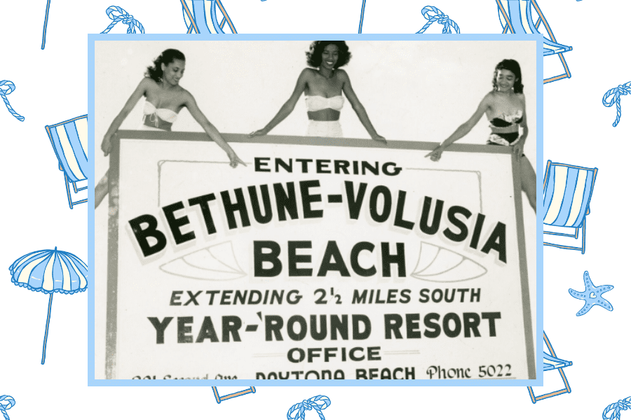 Vintage Black Family Beach & Resort Fun in the Summertime