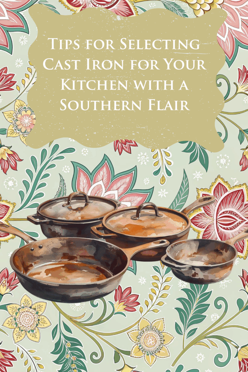 Tips for Selecting Cast Iron for Your Kitchen with a Southern Flair