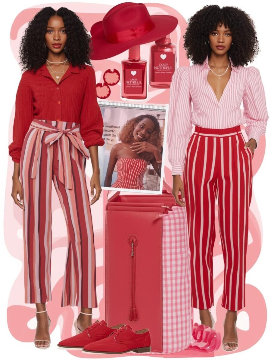 Tips for Preppy Galentine’s Day Style: The Stripe Edition