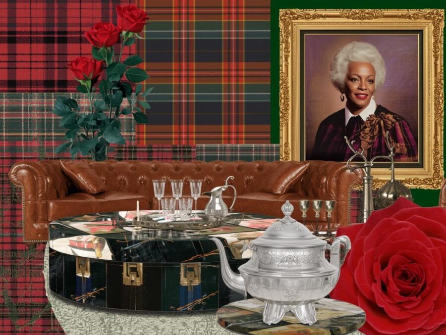 Tips for Adding Preppy Style to Your Home with Tartan and Silver
