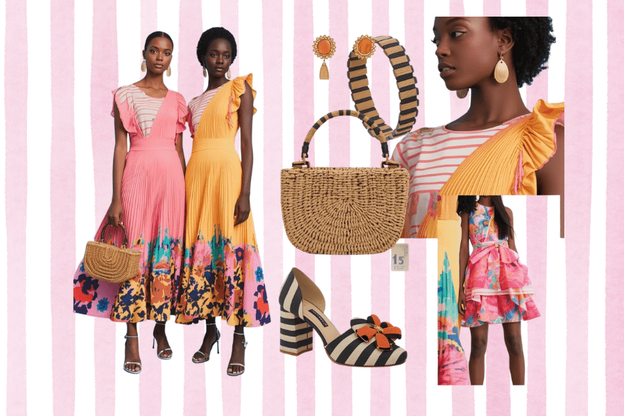 Spring Fashion Inspiration: How to Add Pinks and Yellow Blockprints to Your Wardrobe