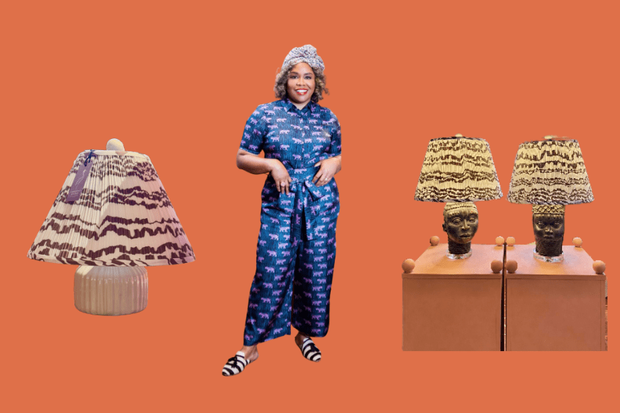 Elevating the Vignette: Dressing Rooms Interiors Studio Debuts New Patterned Lampshades