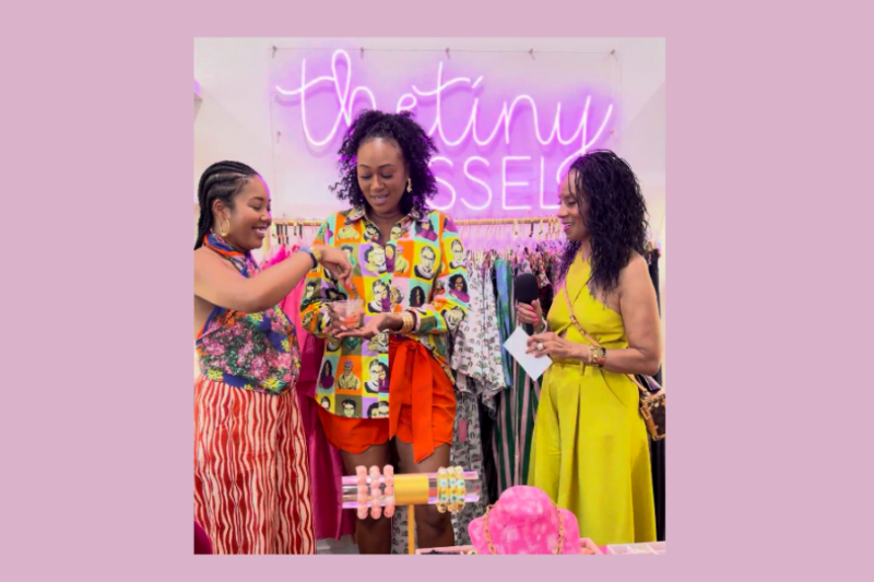 Heritage Fashion: The Tiny Tassel x SLAY SIP STYLE: A Celebration of Community and Color